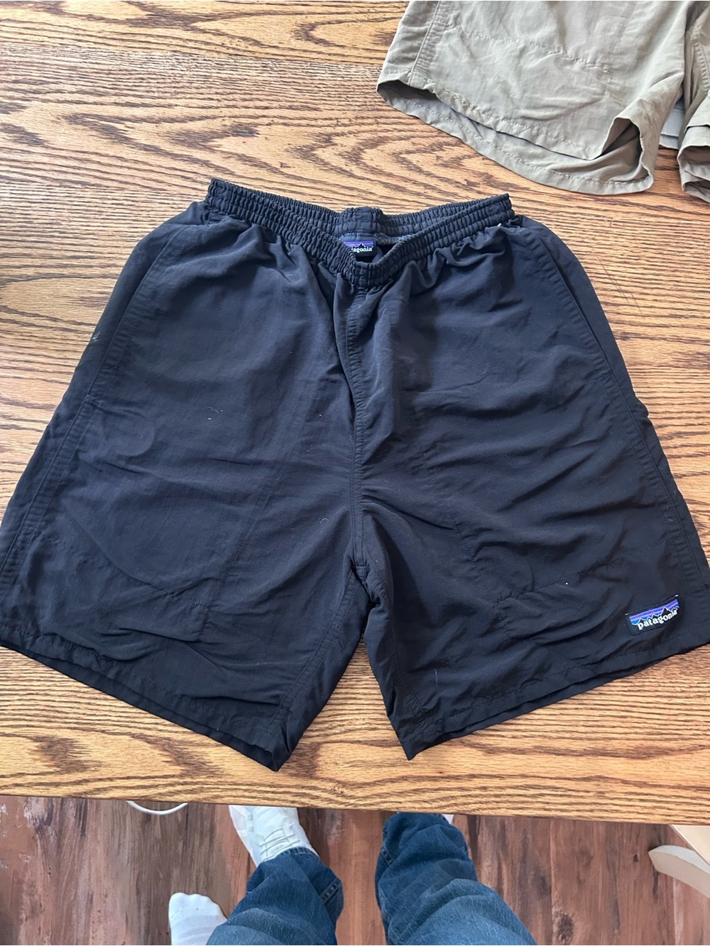 Patagonia Black Men's Stretch Hybrid Shorts
